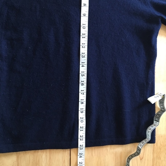 Sold Ralph Lauren Vtg Crest Cashmere Turtleneck - Picture 7 of 8